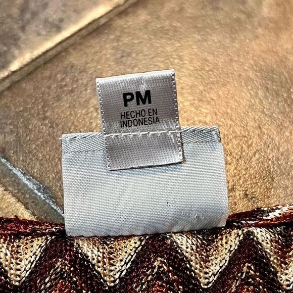 Worthington Petite Medium Chevron Tie Bottom Blouse - Picture 10 of 12